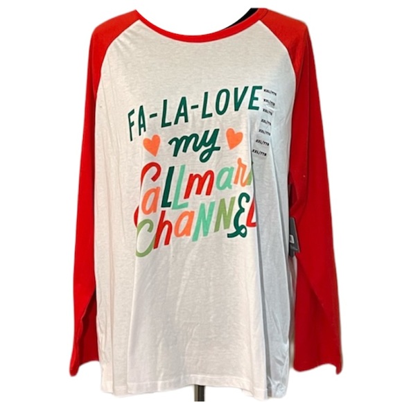 Hallmark “Fa La Love My Hallmark Channel Shirt” - Picture 1 of 3
